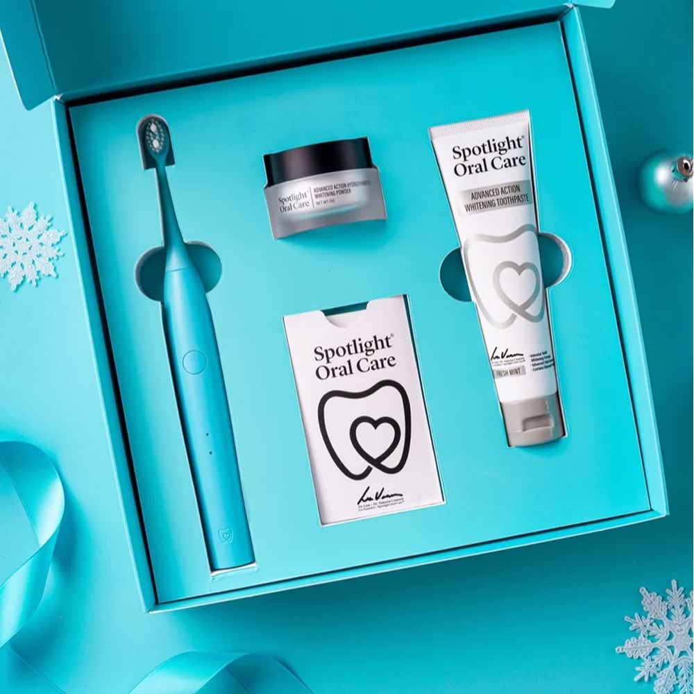 Spotlight Oral Care Whitening Gift Set Blue