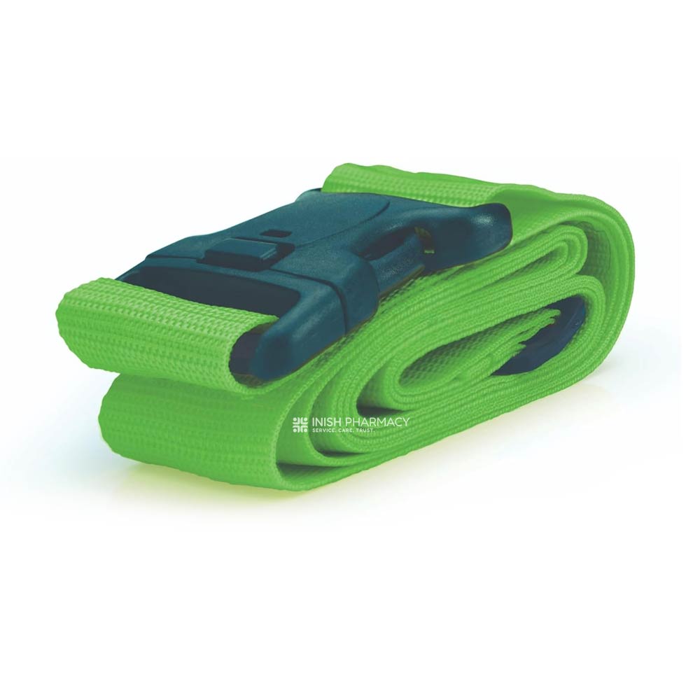 Status Green Luggage Strap