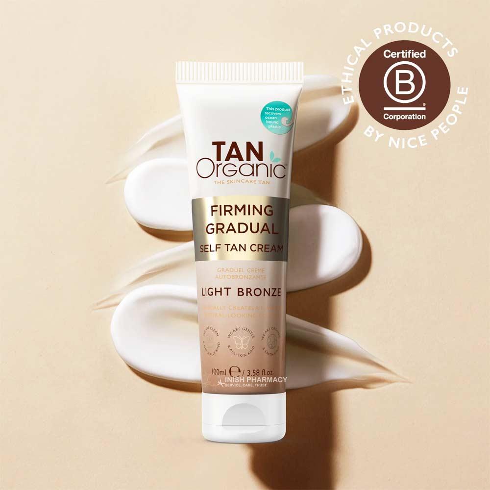 TanOrganic Firming Gradual Self Tan Cream 100ml