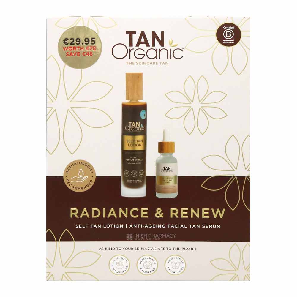 TanOrganic Radiance & Renew Tanning Lotion Giftset