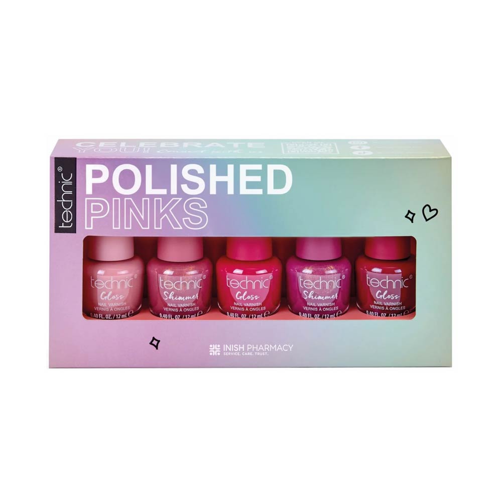 Technic Polished Pink Nail Set