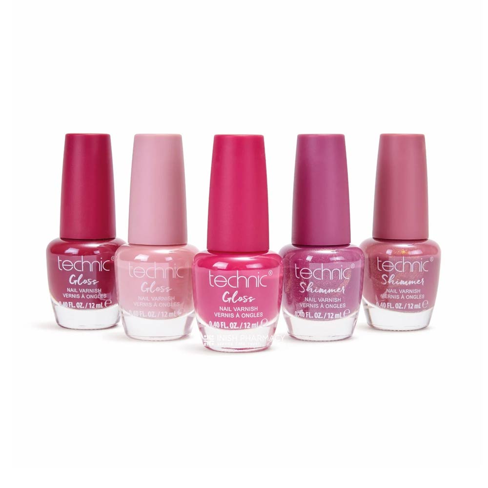 Technic Polished Pink Nail Set