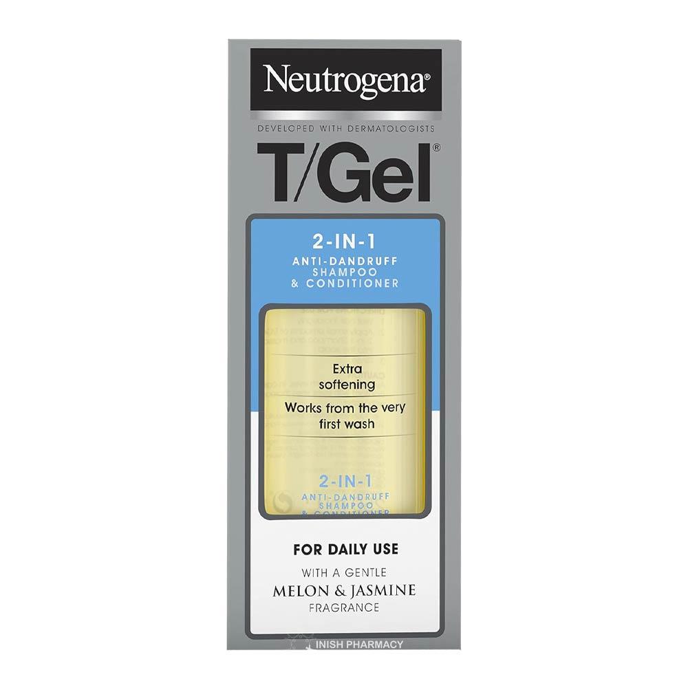Neutrogena T Gel 2 in 1 Anti Dandruff Shampoo & Conditioner 250ml