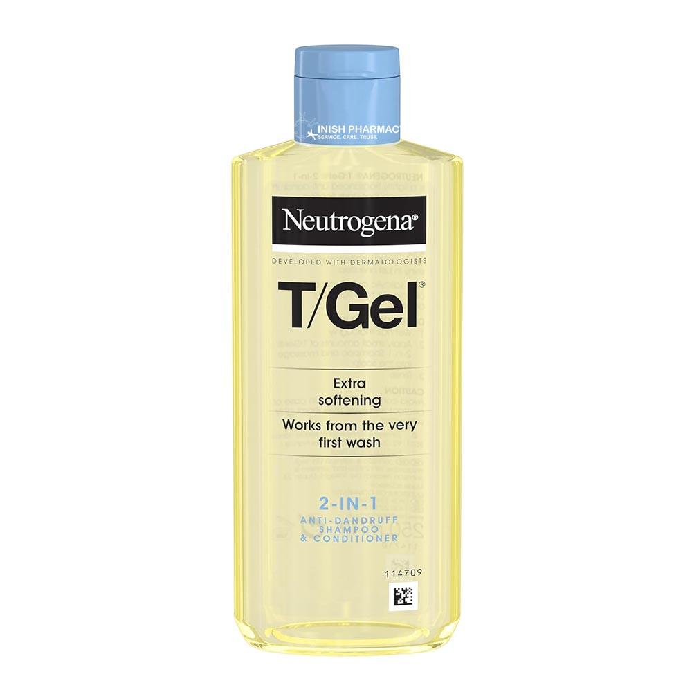 Neutrogena T Gel 2 in 1 Anti Dandruff Shampoo & Conditioner 250ml