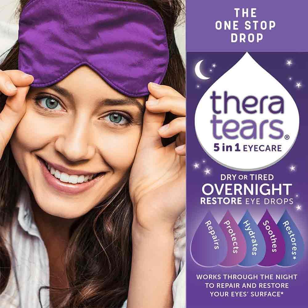Thera Tears Overnight Restore Eye Drops 10ml