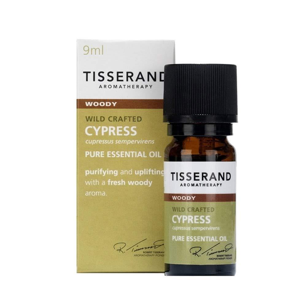 Tisserand Cypress Pure Essential Oil 9ml – to support everyday health and wellbeing