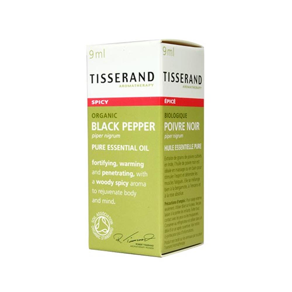 Tisserand Black Pepper Pure Essential Oil 9ml – to support everyday health and wellbeing