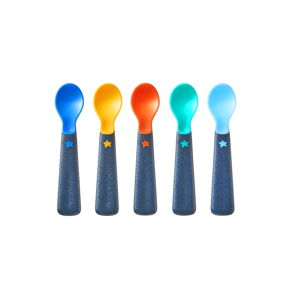 Tommee Tippee Easigrip Self Feeding Spoons 5 Pack