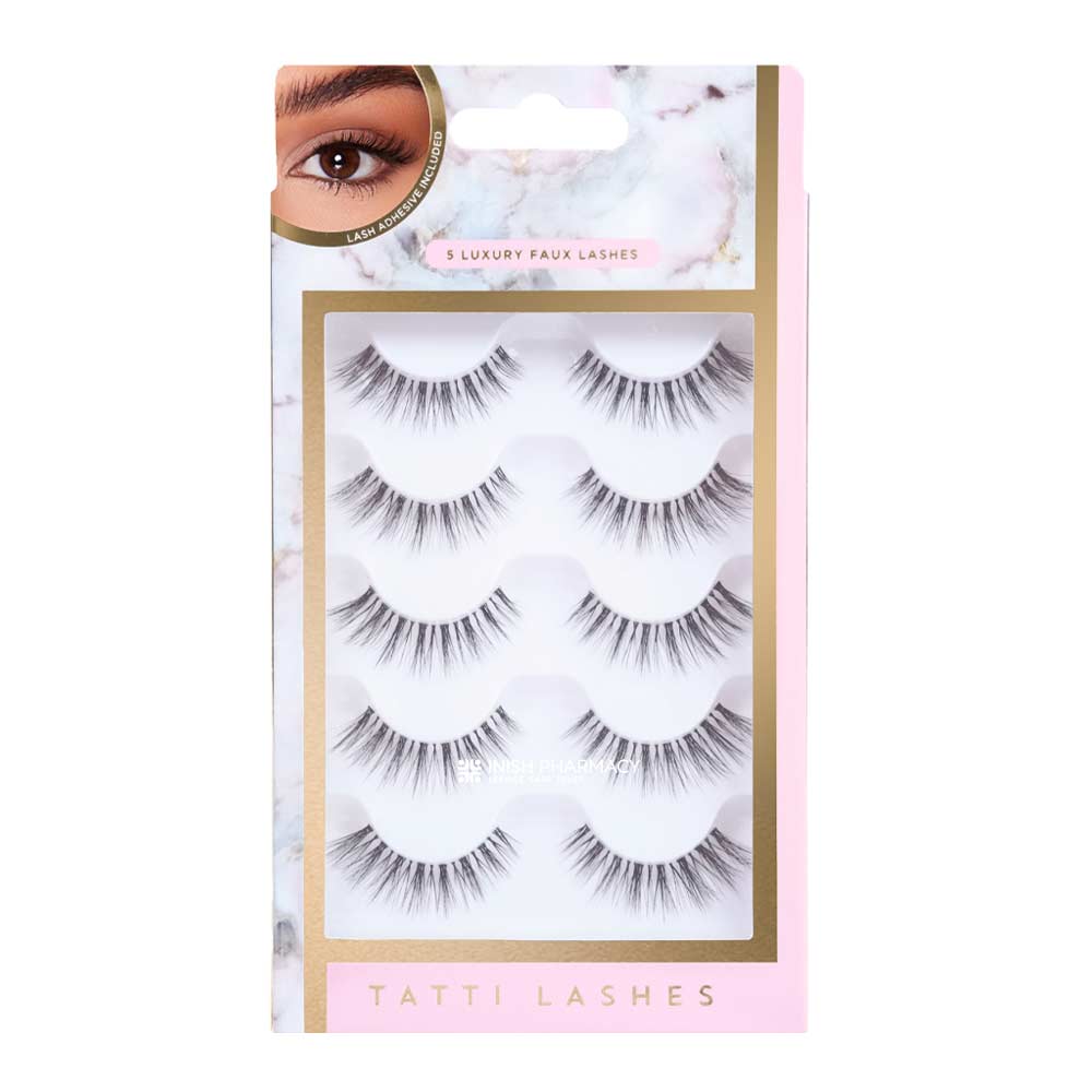 Tatti Lashes 3D Luxury Lashes Everyday Lash 5 Pack