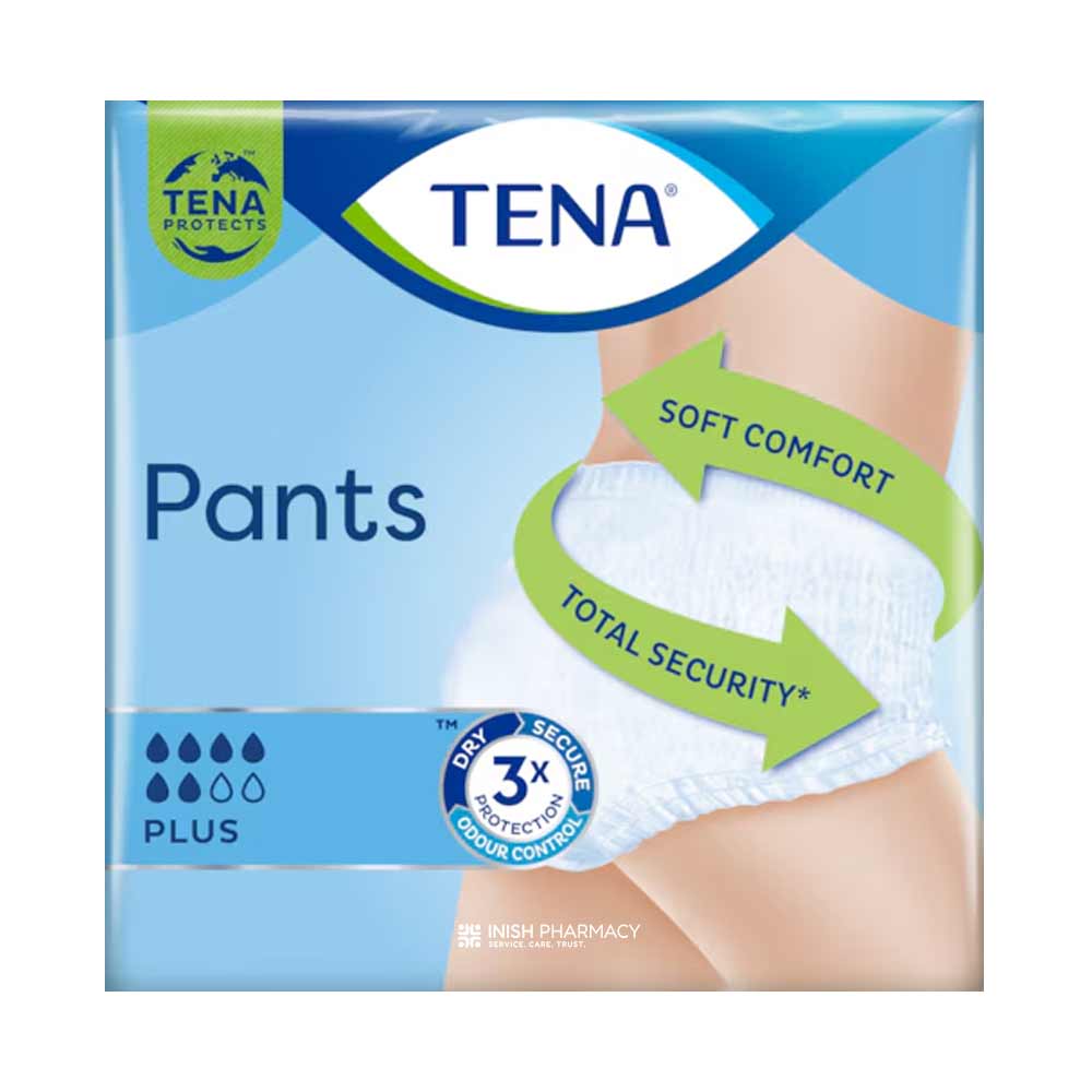 Tena Pants Plus Extra Large 12 Pack