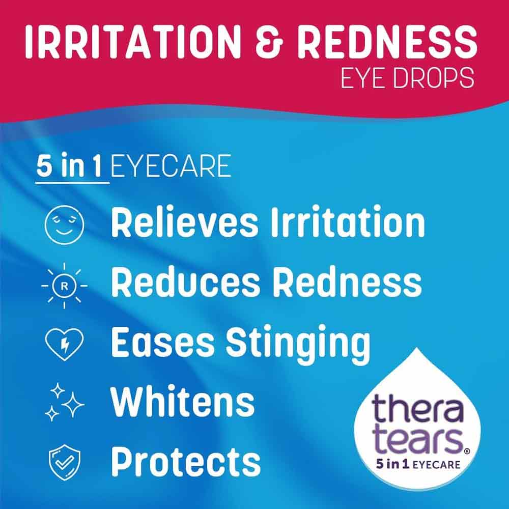 Thera Tears Irritation & Redness Eye Drops 10ml