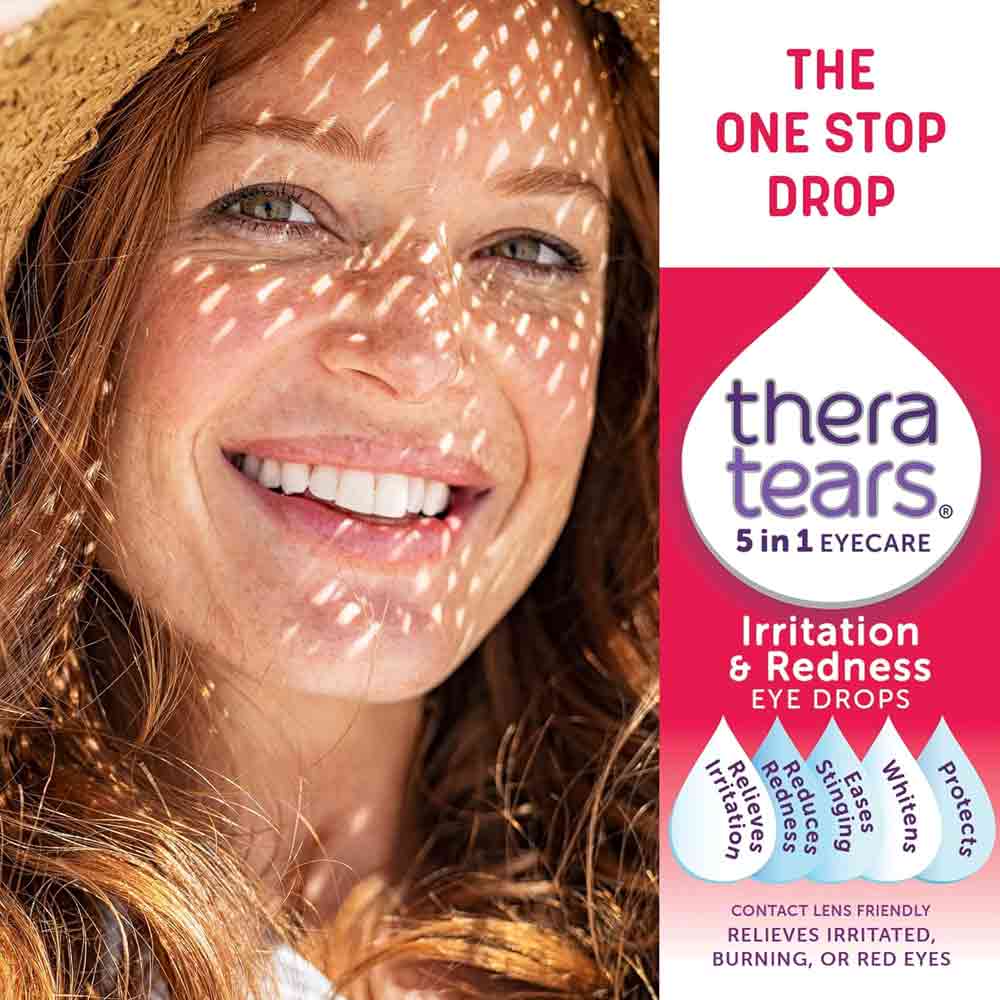 Thera Tears Irritation & Redness Eye Drops 10ml