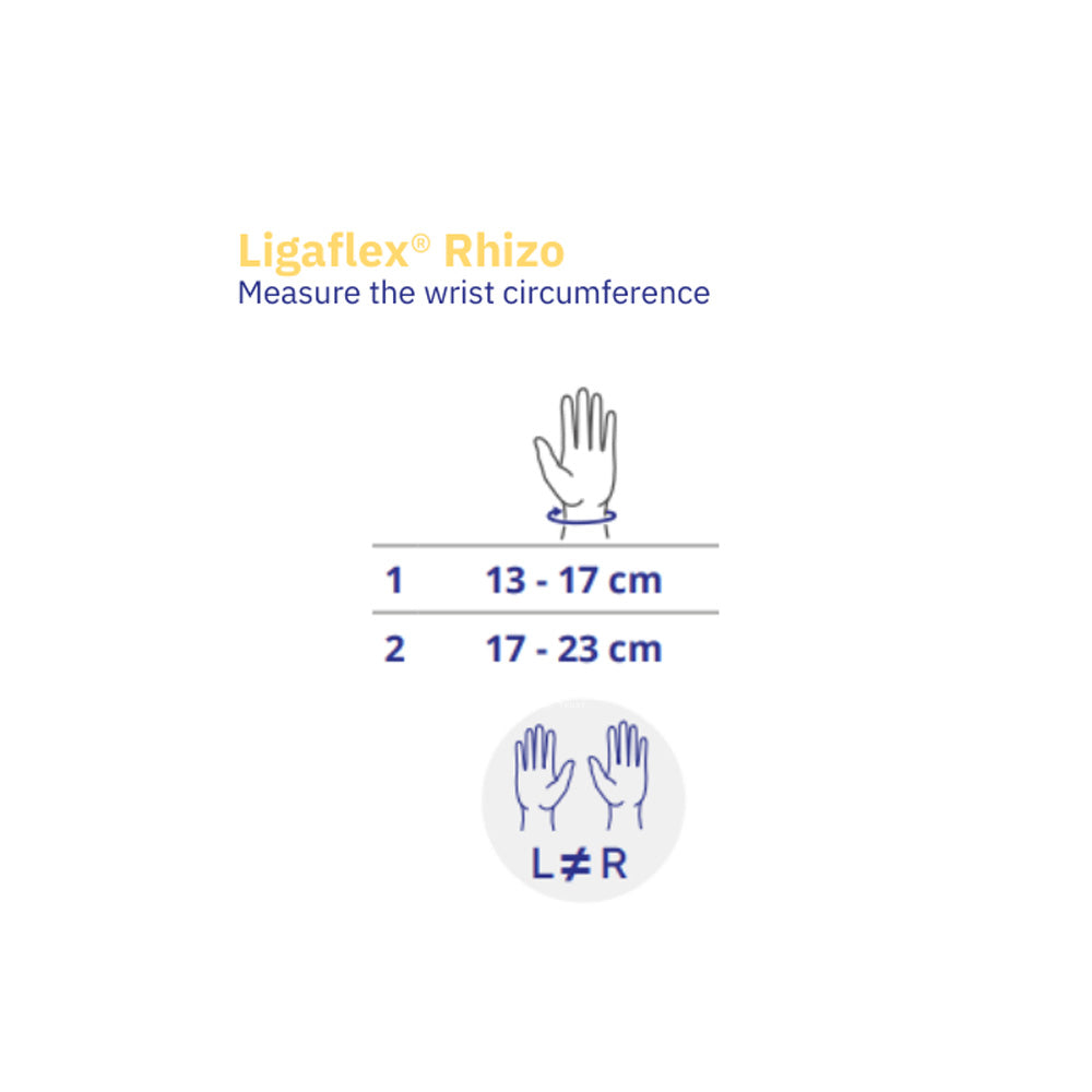 Thuasne Ligaflex Rhizo Thumb Splint Left Size 2