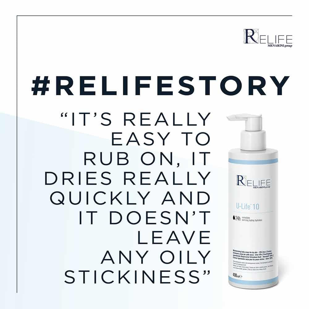 Relife U-Life 10 Moisturising Body Cream 400ml