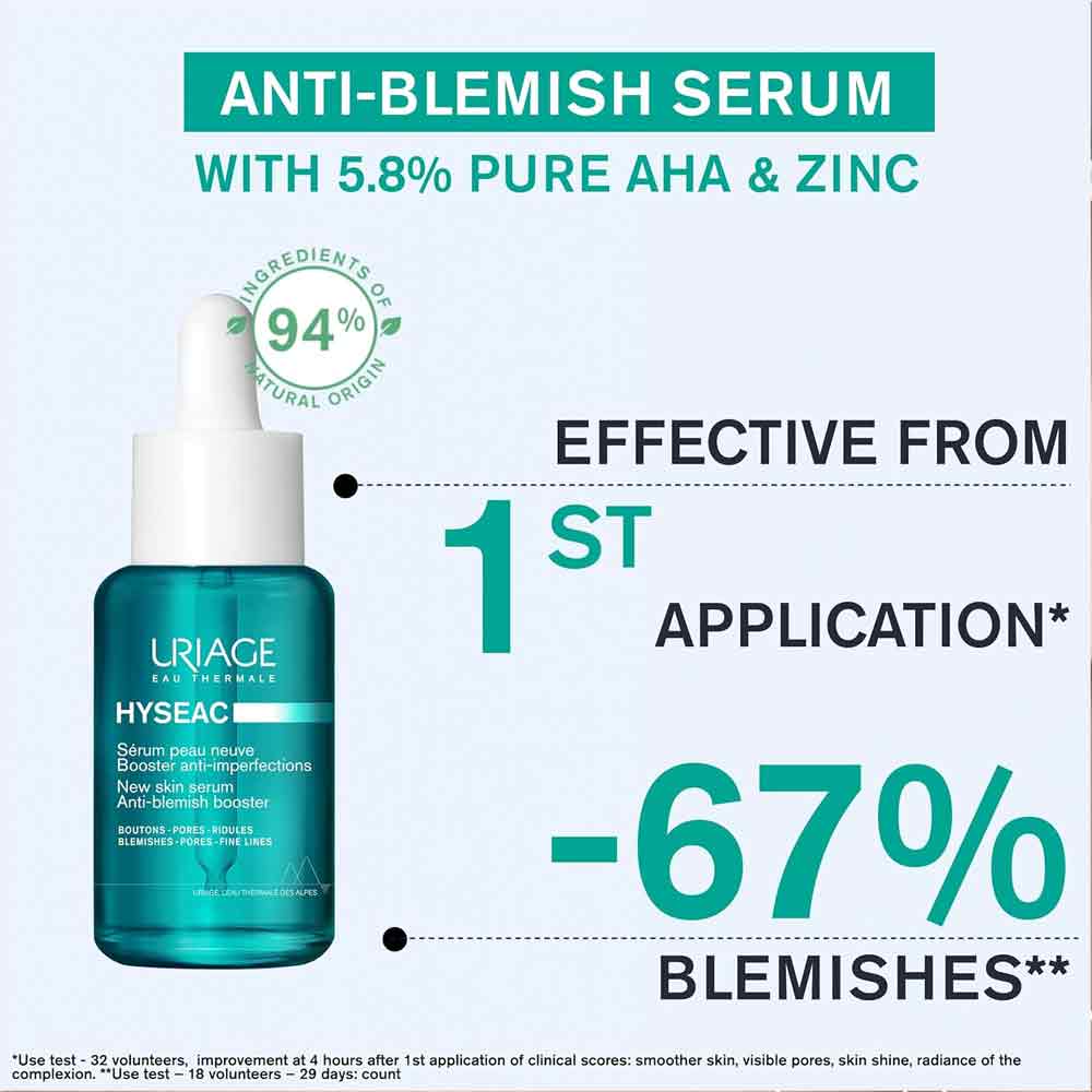 Uriage Hyseac Anti-Blemish New Skin Serum 30ml