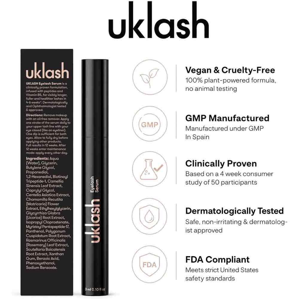 Uklash Eyelash Serum 3ml
