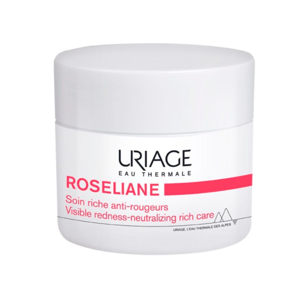 Uriage Roseliane Anti-Redness Rich Cream for Dry Skin 50ml – soothes and protects eczema-prone skin