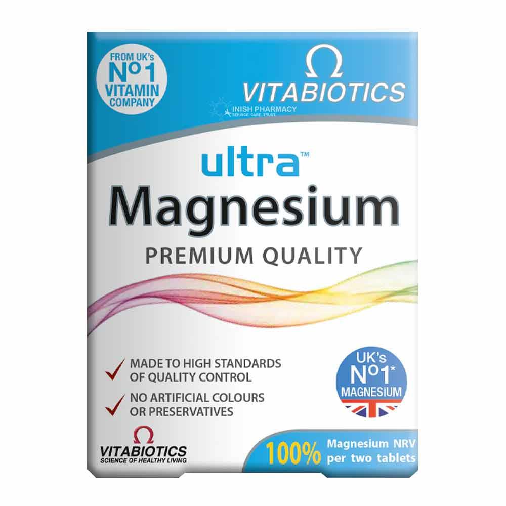 Vitabiotics Ultra Magnesium 60 Tablets