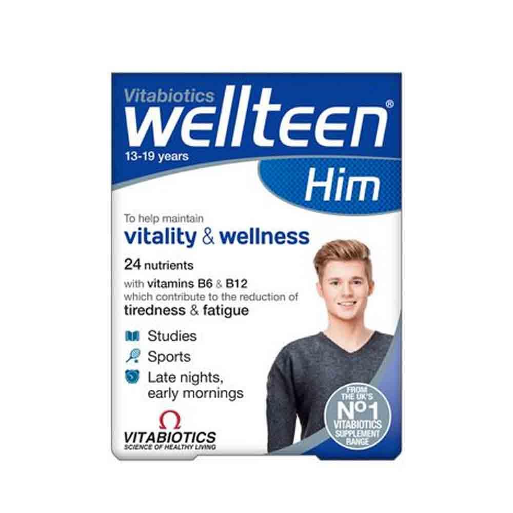 Vitabiotics Wellteen Him 30 Tablets