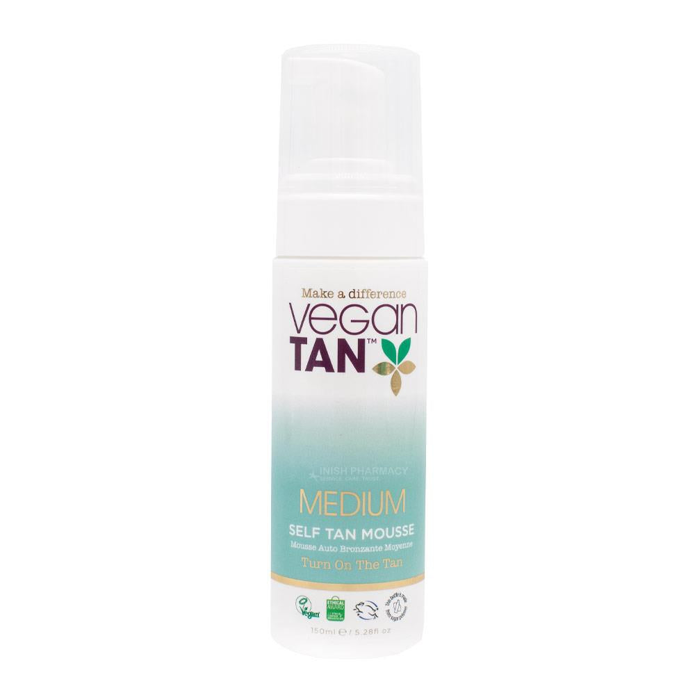 VeganTan Self Tan Mousse Medium 150ml