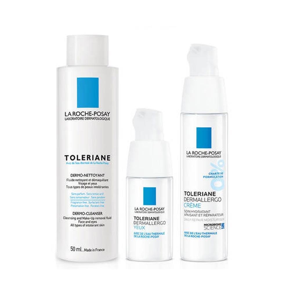 La Roche Posay Toleriane Dermallergo SOS 3-Step Routine