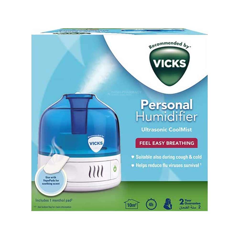 Vicks Ultrasonic Coolmist Personal Humidifier