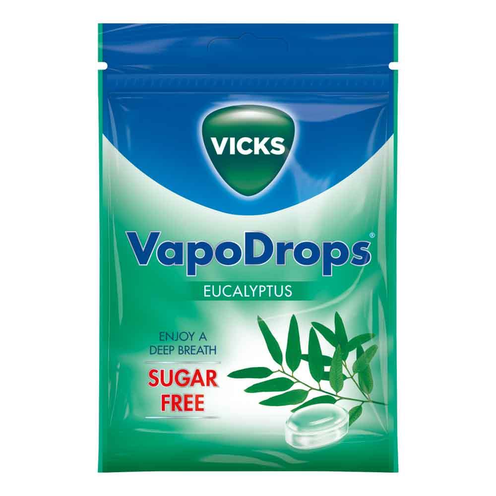 Vicks VapoDrops Sugar Free Eucalyptus