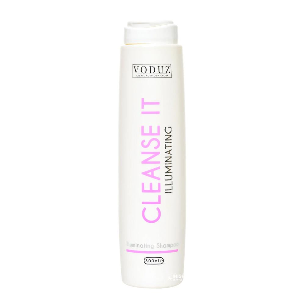 Voduz Cleanse It Illuminating Shampoo 300ml – gently cleanses and nourishes all hair types