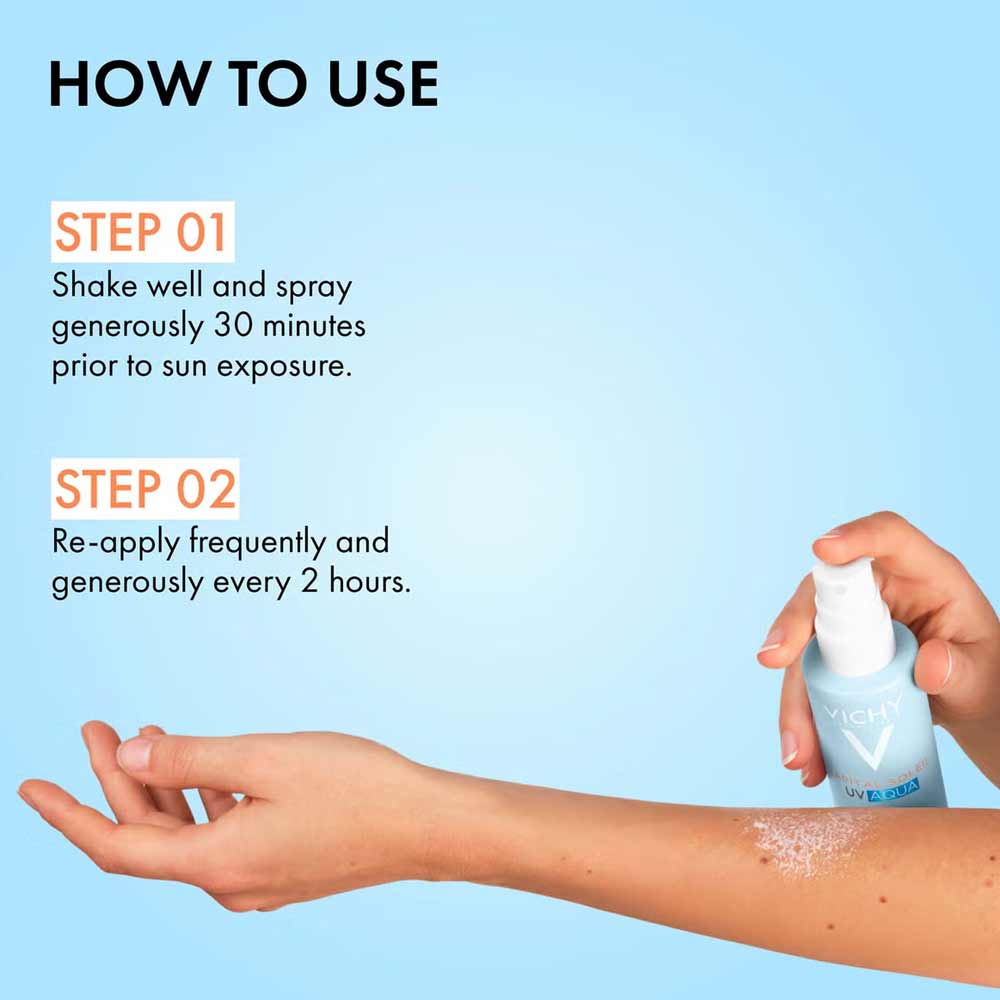 Vichy Capital Soleil UV Aqua Spray Invisible Hydratant SPF50 200ml