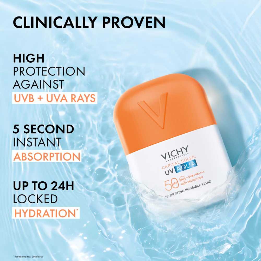Vichy Capital Soleil UV Aqua Fluide Invisible Hydratant SPF50 50ml