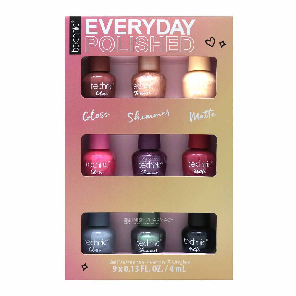 Technic Everyday Polished Nail Polish Set