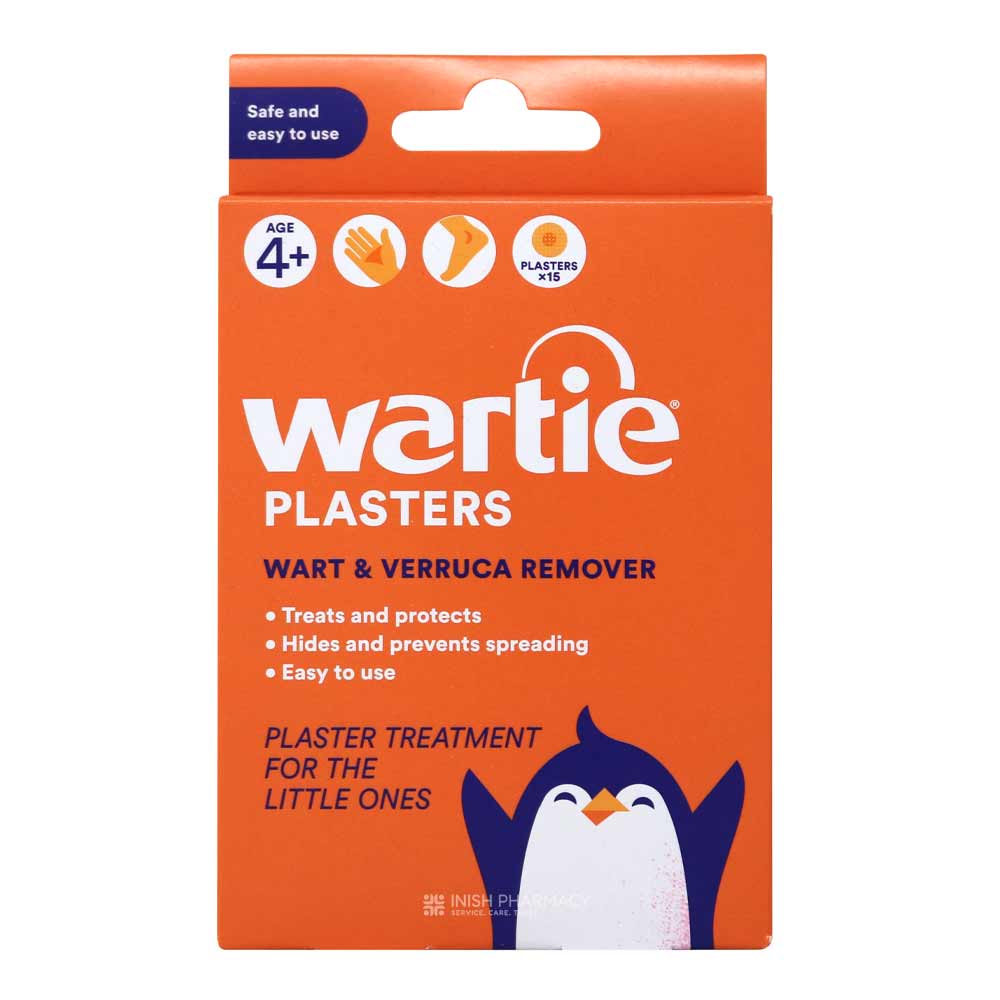 Wartie Wart & Verucca Remover Plasters 15 Pack