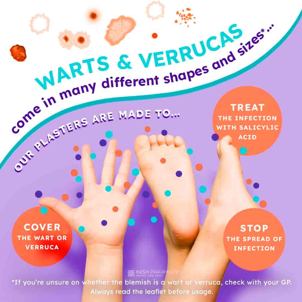 Wartie Wart & Verucca Remover Plasters 15 Pack