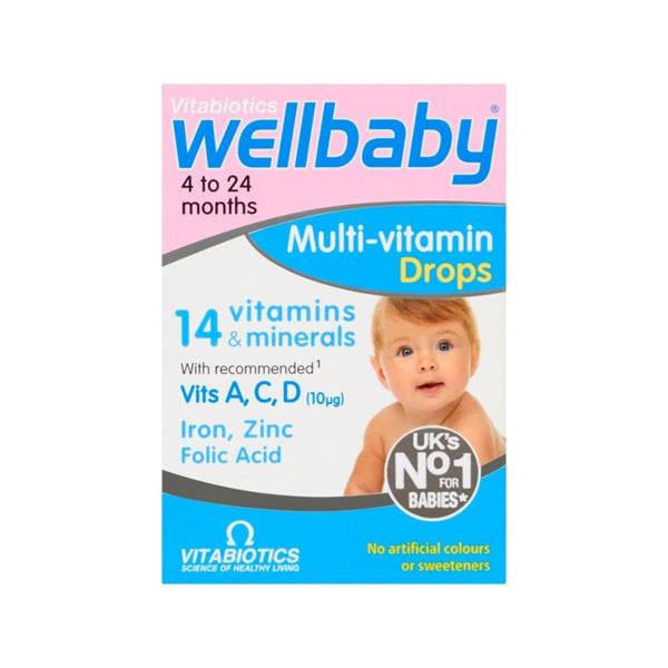 Vitabiotics Wellbaby Multivitamin Drops 30ml