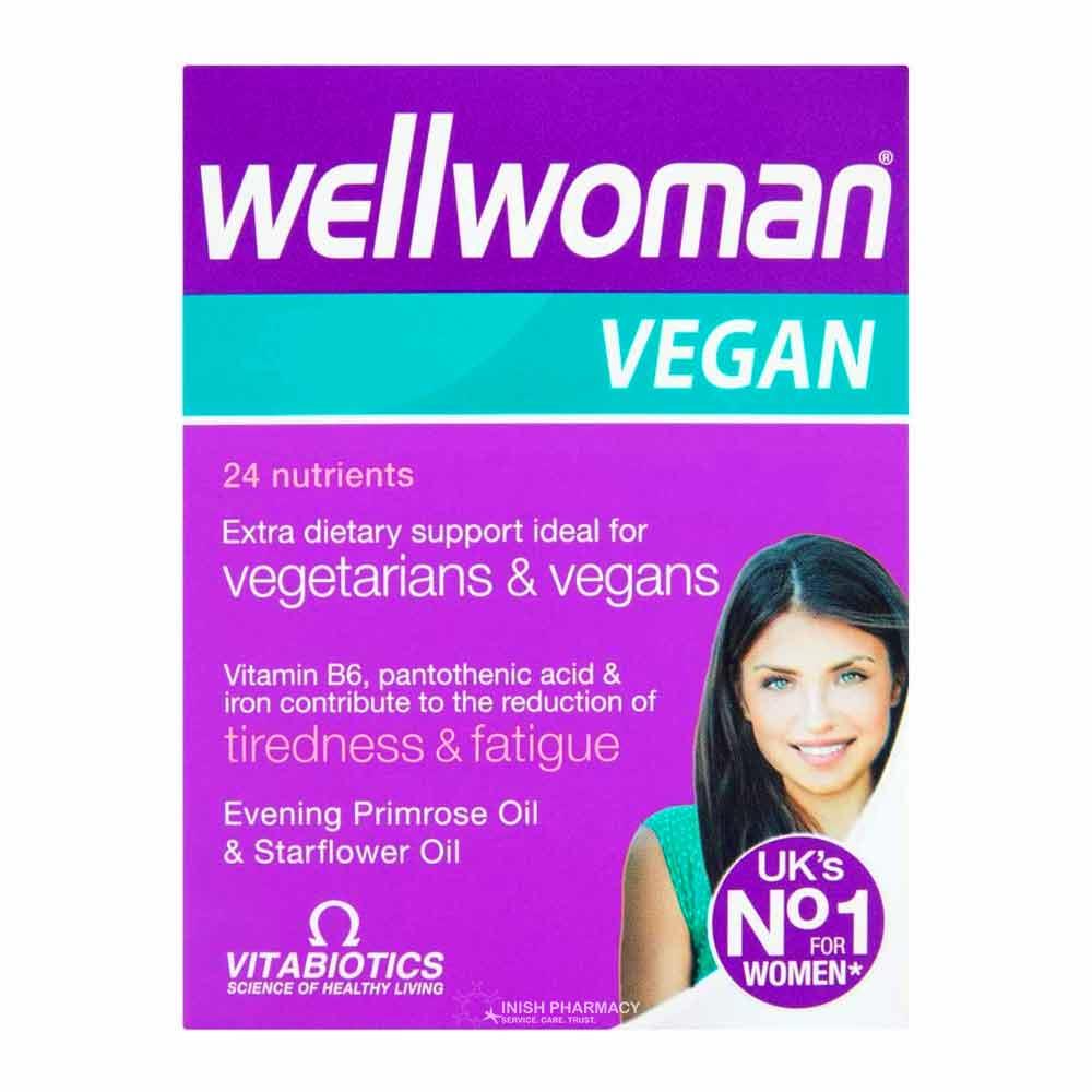 Vitabiotics Wellwoman Vegan 60 Tablets