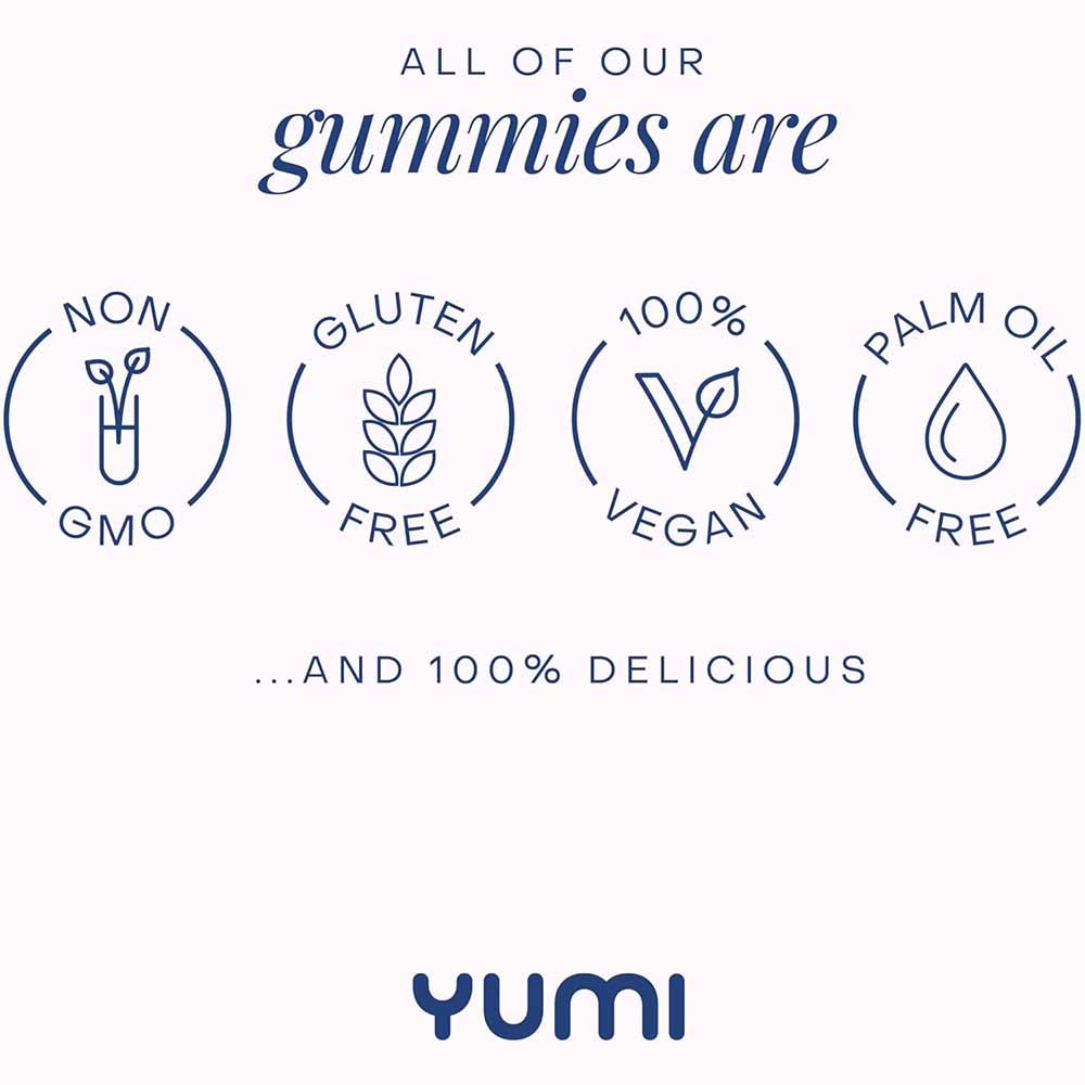 Yumi Hair Skin Nails 60 Gummies