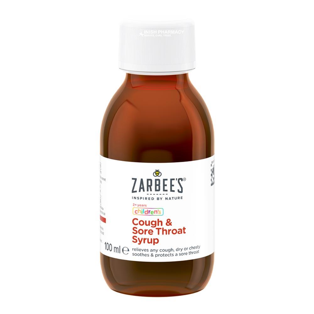 Zarbee's Children's Cough & Sore Throat Liquid Syrup 100ml