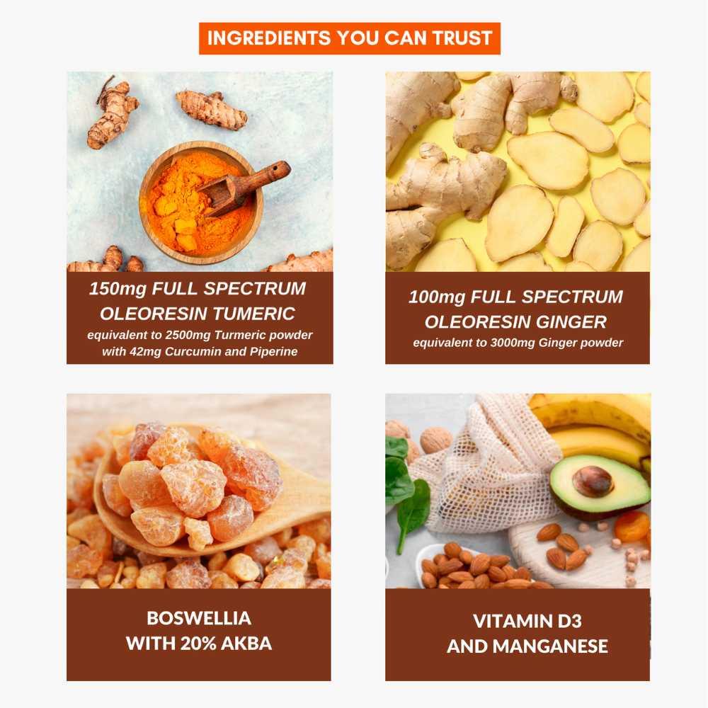 ZinUFlex Joint Support 60 Tablets