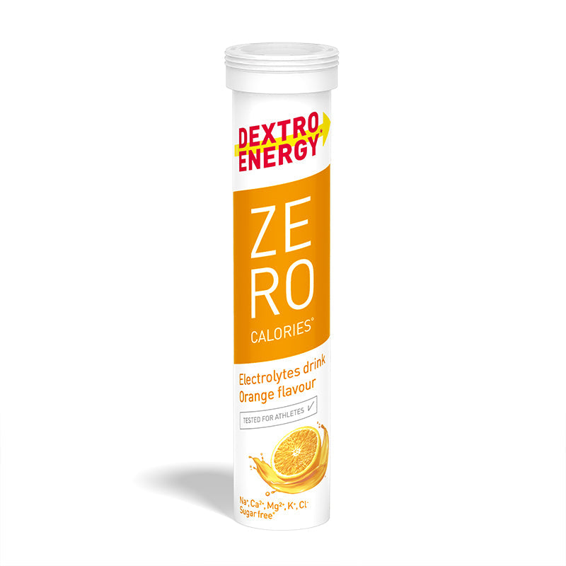 Dextro Energy Zero Calorie Electrolytes Drink Orange Flavour 20 Tablets – to support everyday health and wellbeing