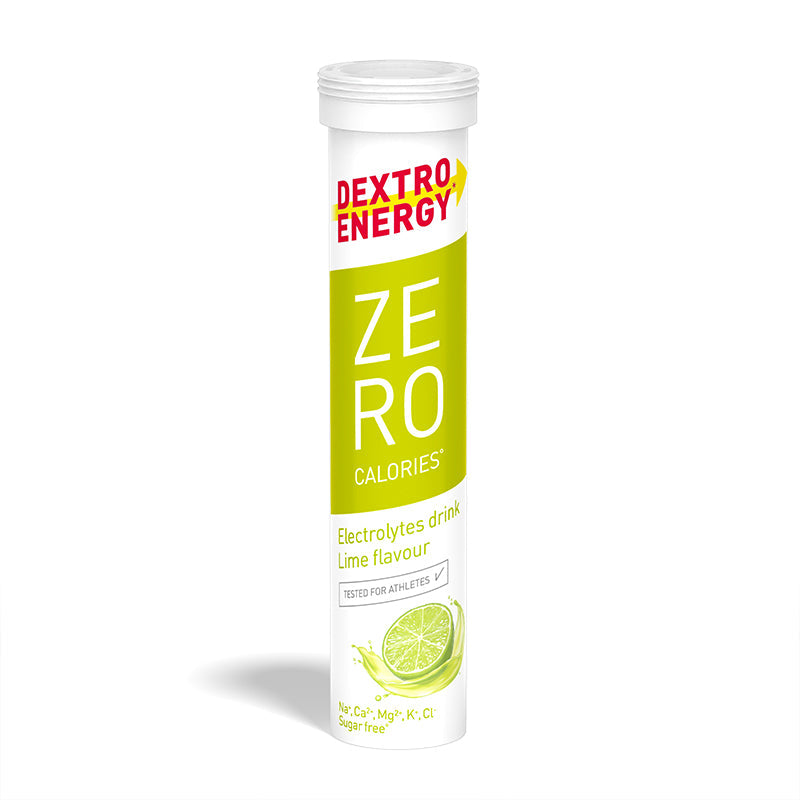 Dextro Energy Zero Calorie Electrolytes Drink Lime Flavour 20 Tablets – to support everyday health and wellbeing