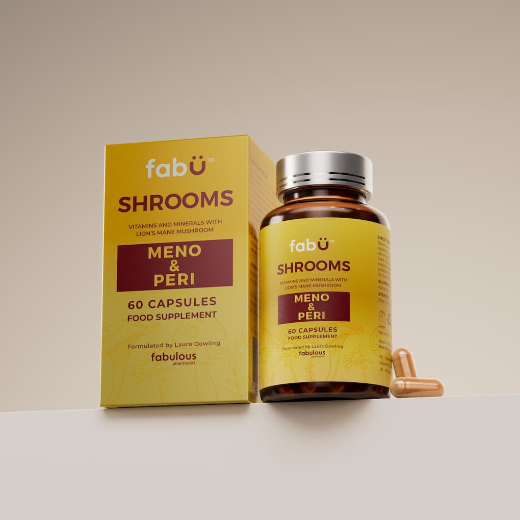 FabU Shrooms Meno & Peri 60 Capsules