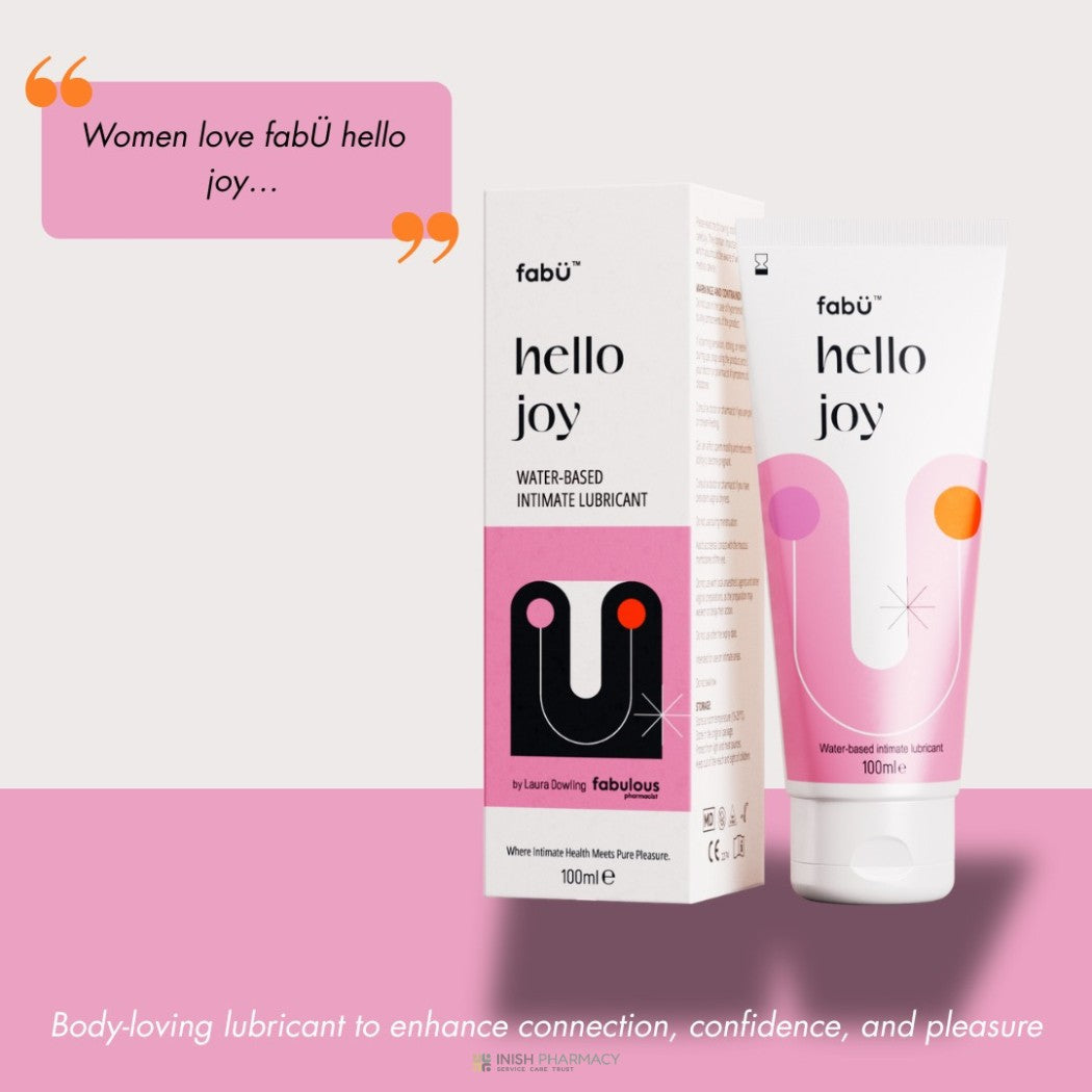 FabU Hello Joy Water Based Intimate Lubricant 100ml