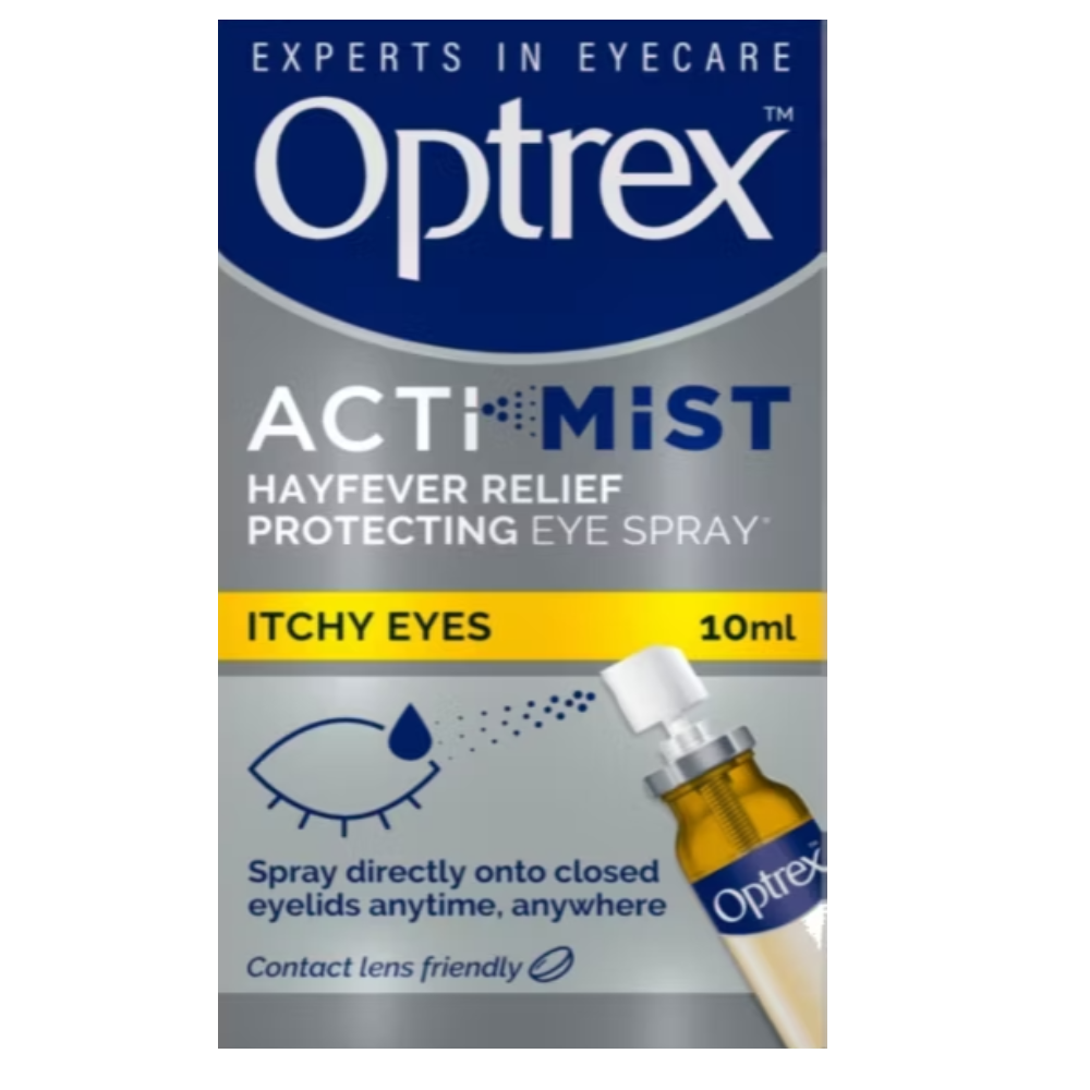 Optrex Actimist Double Action Spray for Itchy & Watery Eyes 10ml
