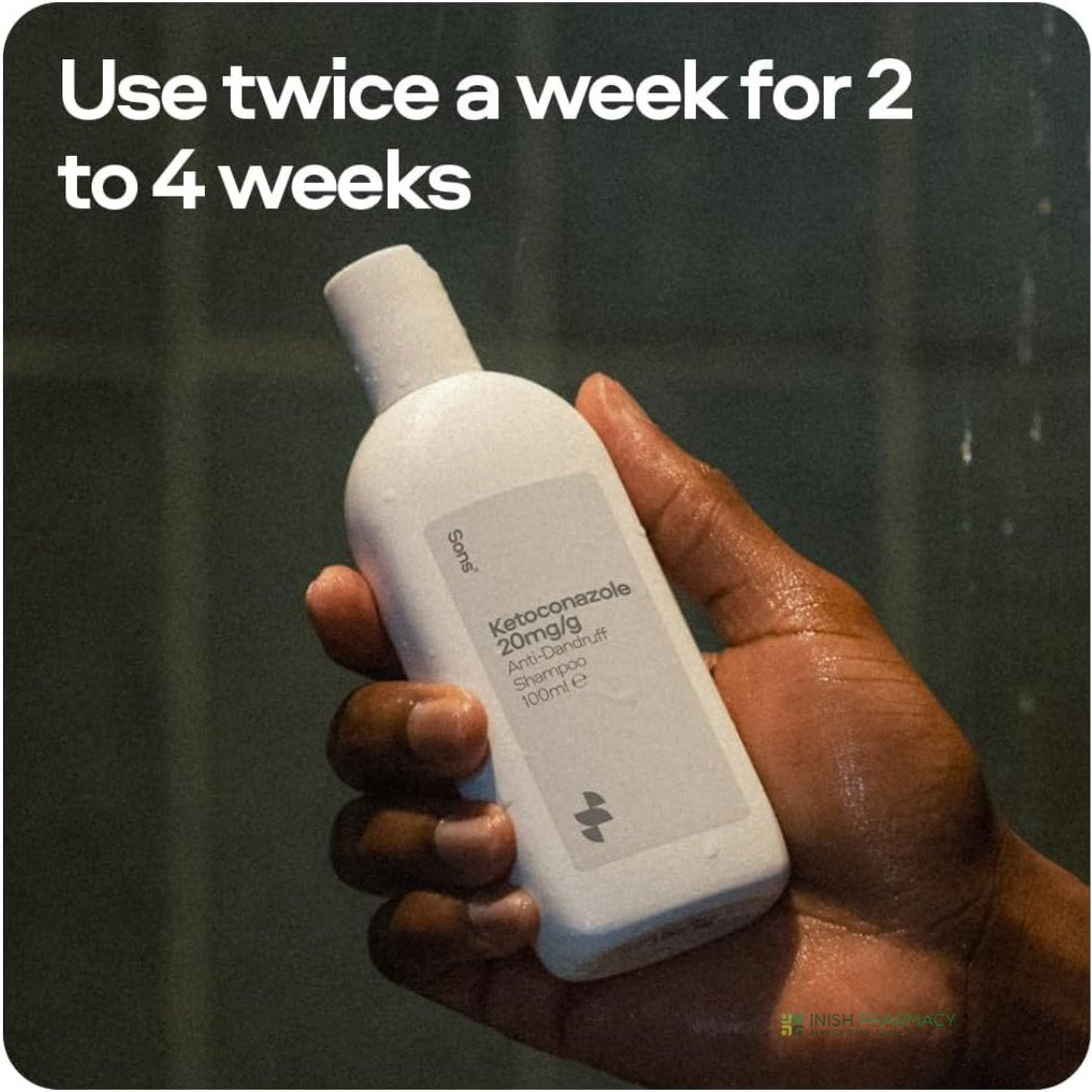 Sons Ketoconazole Shampoo for Dandruff 100ml