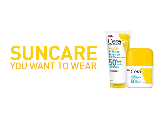 Cerave sun range is a new suncream range with ceramides