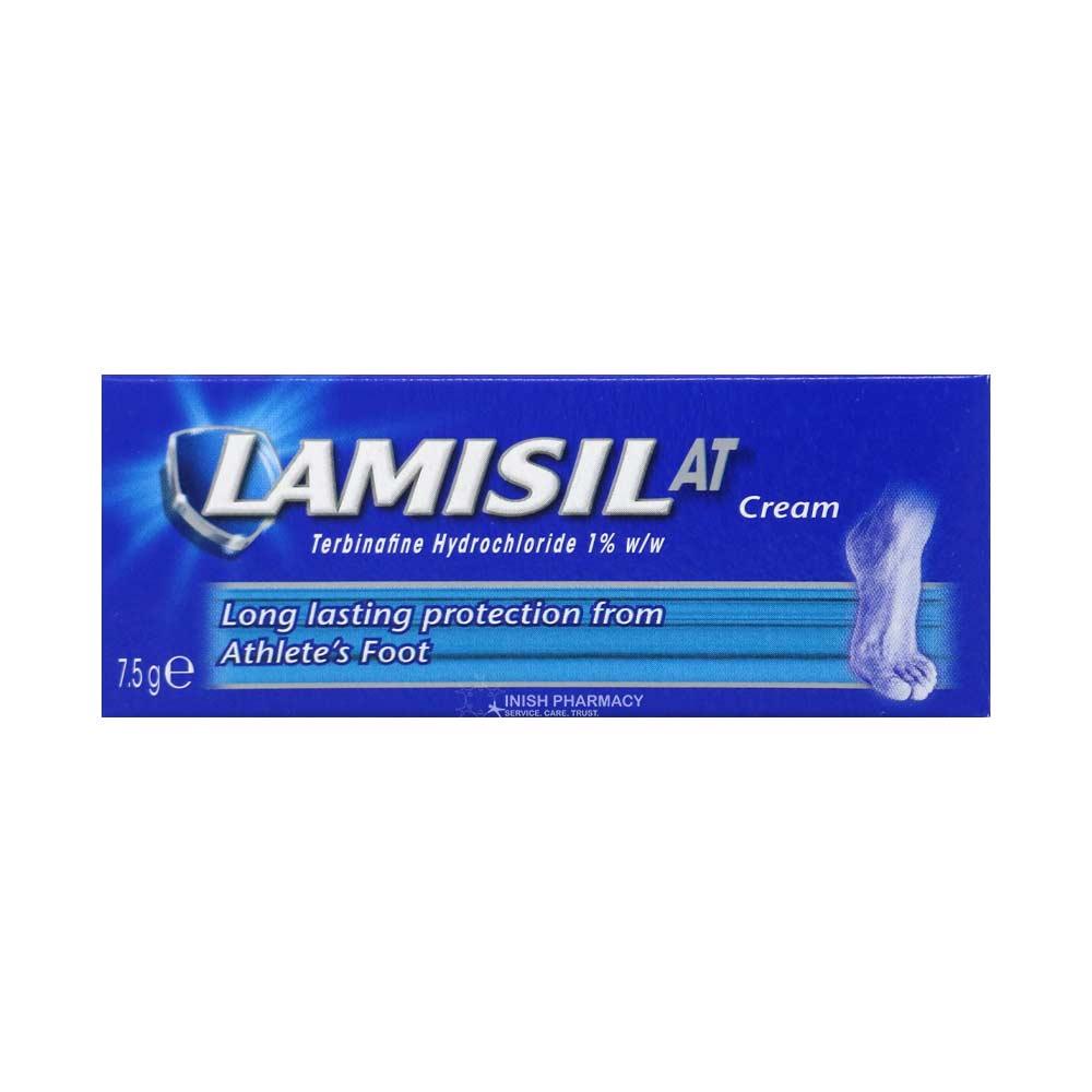Lamisil antifungal range at Inish Pharmacy - Lamisil Once and Lamisil AT 1% Cream