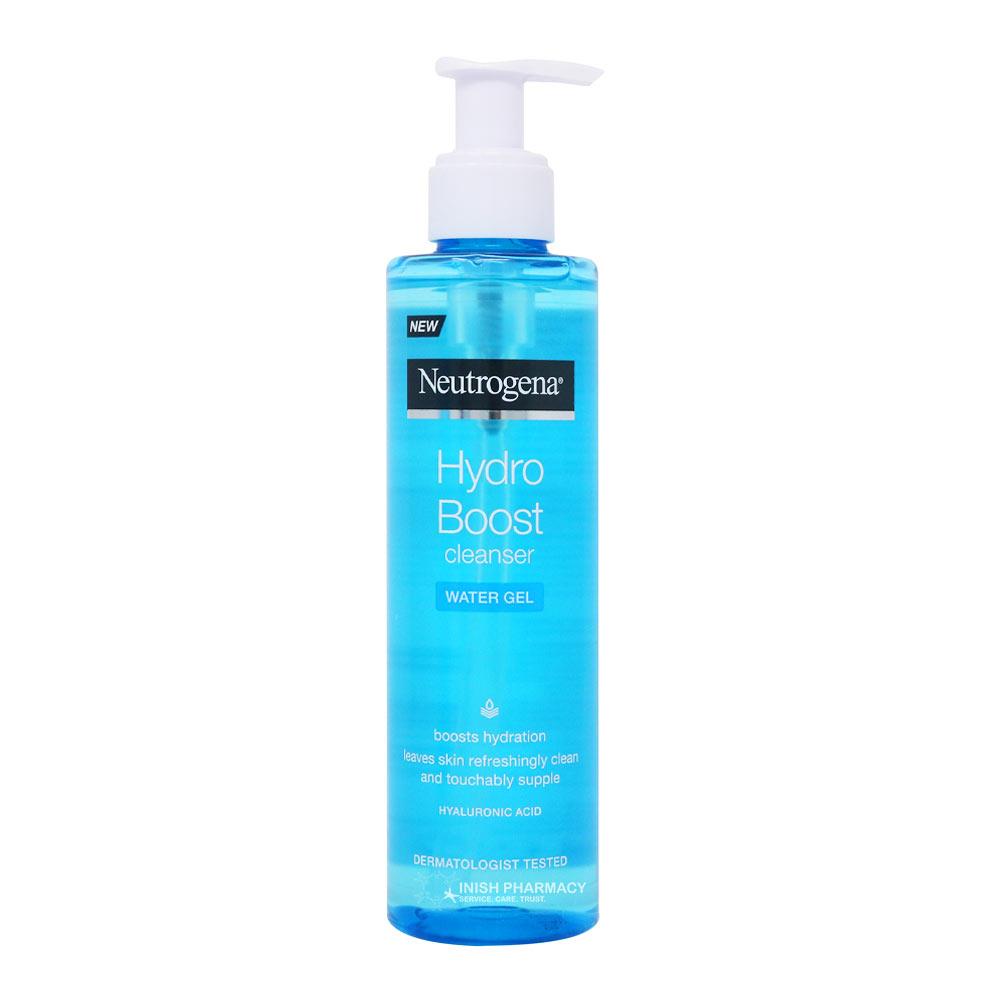 Neutrogena Hydro Boost Cleanser Water Gel 200ml – gently cleanses and refreshes skin