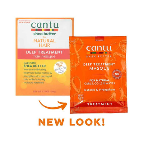 Cantu Shea Butter Deep Treatment Hair Masque 50g – with shea butter for intense moisture and repair