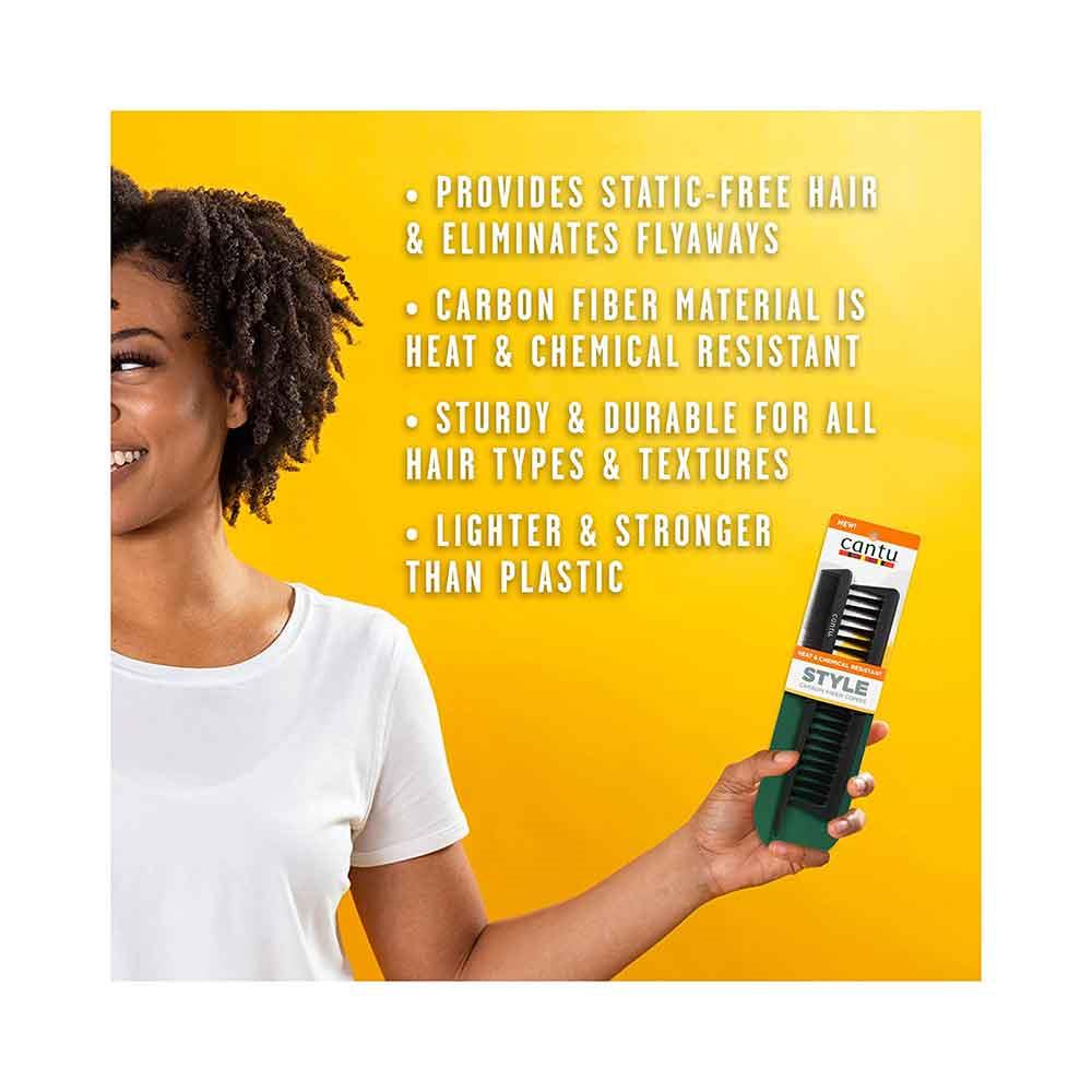 Cantu Carbon Fibre Comb Set