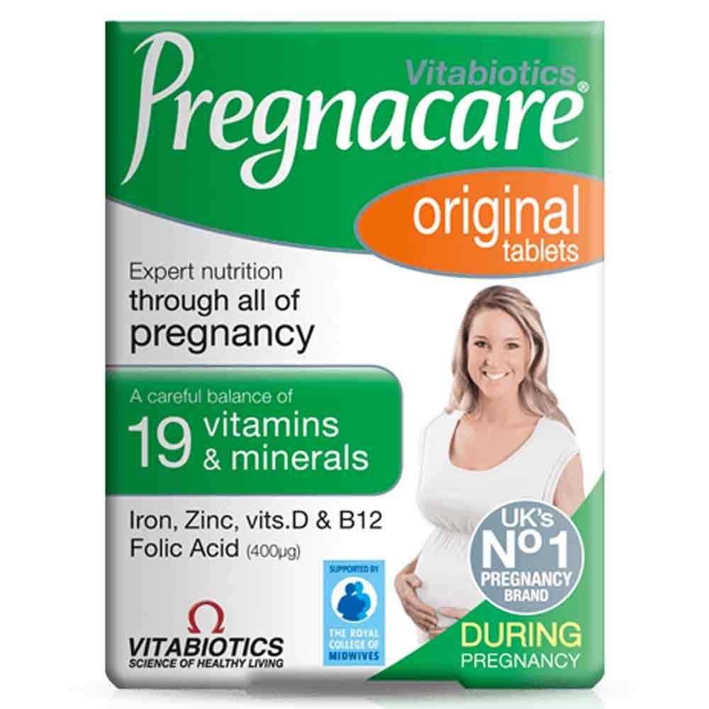 Vitabiotics Pregnacare Original Three Month Supply 90 Pack – for everyday women's health and wellbeing